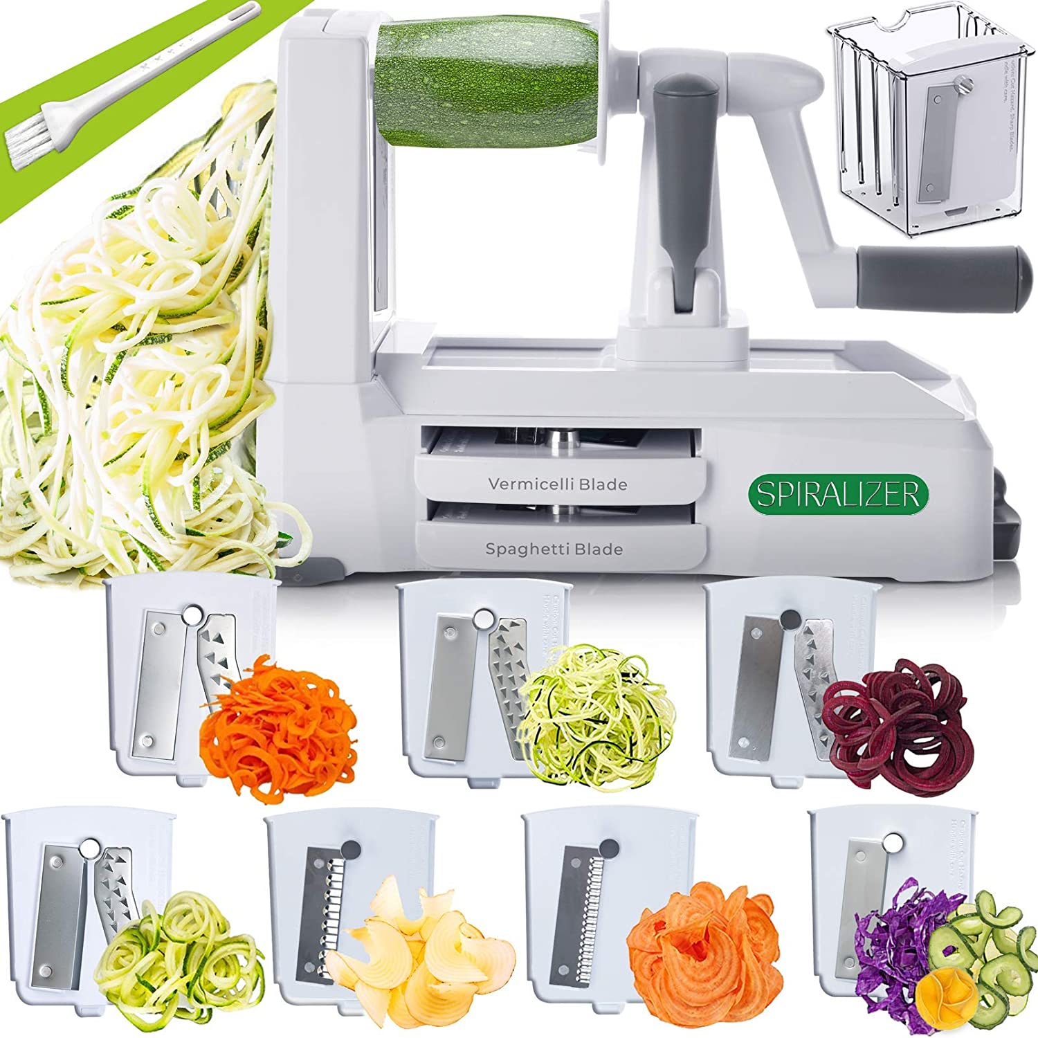 Farberware Spiraletti Vegetable Slicer with Three Colored Blades